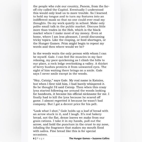 The Hunger Games Paperback Book by Suzanne Collins - Picture 7 of 8